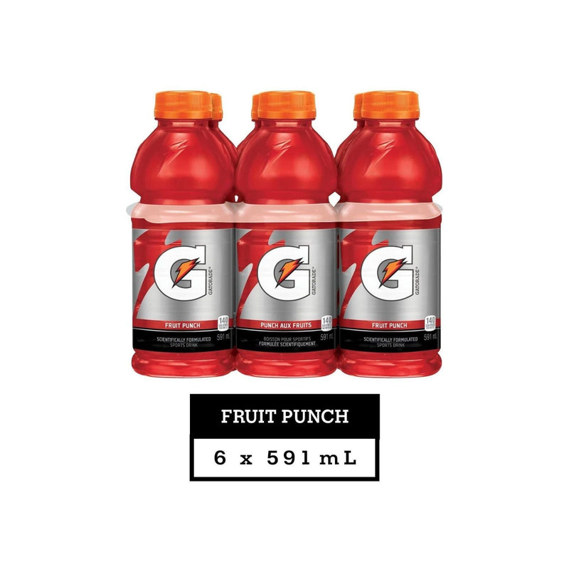 Gatorade Fruit Punch six-pack