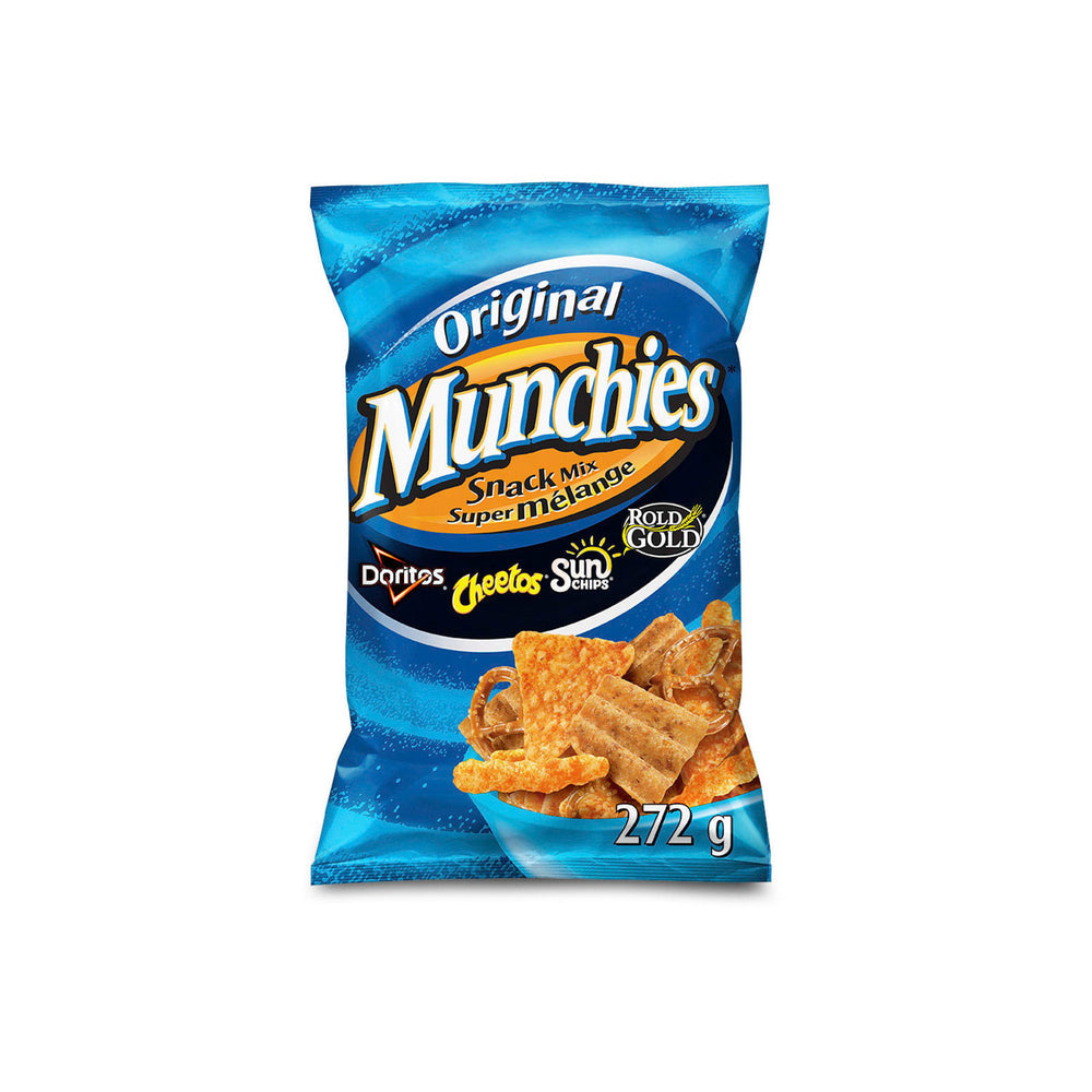 Munchies Original Snack Mix blue bag