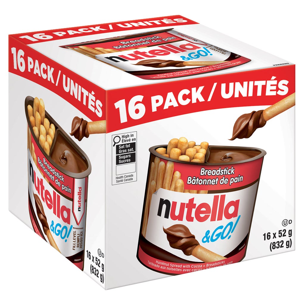 Nutella and Go 16-pack